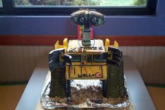 Wall-E Cake